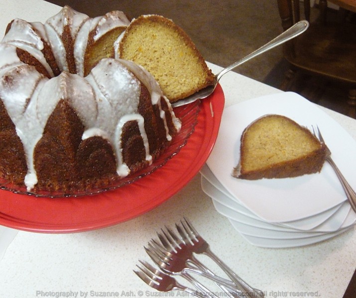 Orange & Cardamom Bundt Cake